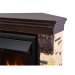 Портал Firelight Pietra Classic U сланец натуральный, шпон темный дуб