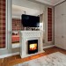 Портал Dimplex Alexandria под классический очаг махагон коричневый антик