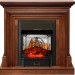 Каминокомплект Royal Flame Bradford - Орех с очагом Majestic FX M Black