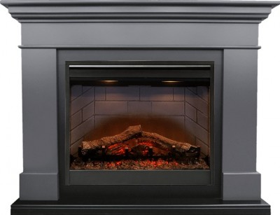 Каминокомплект Dimplex California Graphite Gray - Серый графит с очагом Symphony 26'' DF2608-INT