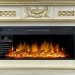Каминокомплект Royal Flame Corsica - Слоновая кость с патиной 1500 мм с очагом Vision 42 LOG LED