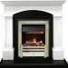 Каминокомплект Dimplex Langford - Белый с черным с очагом Cavendish