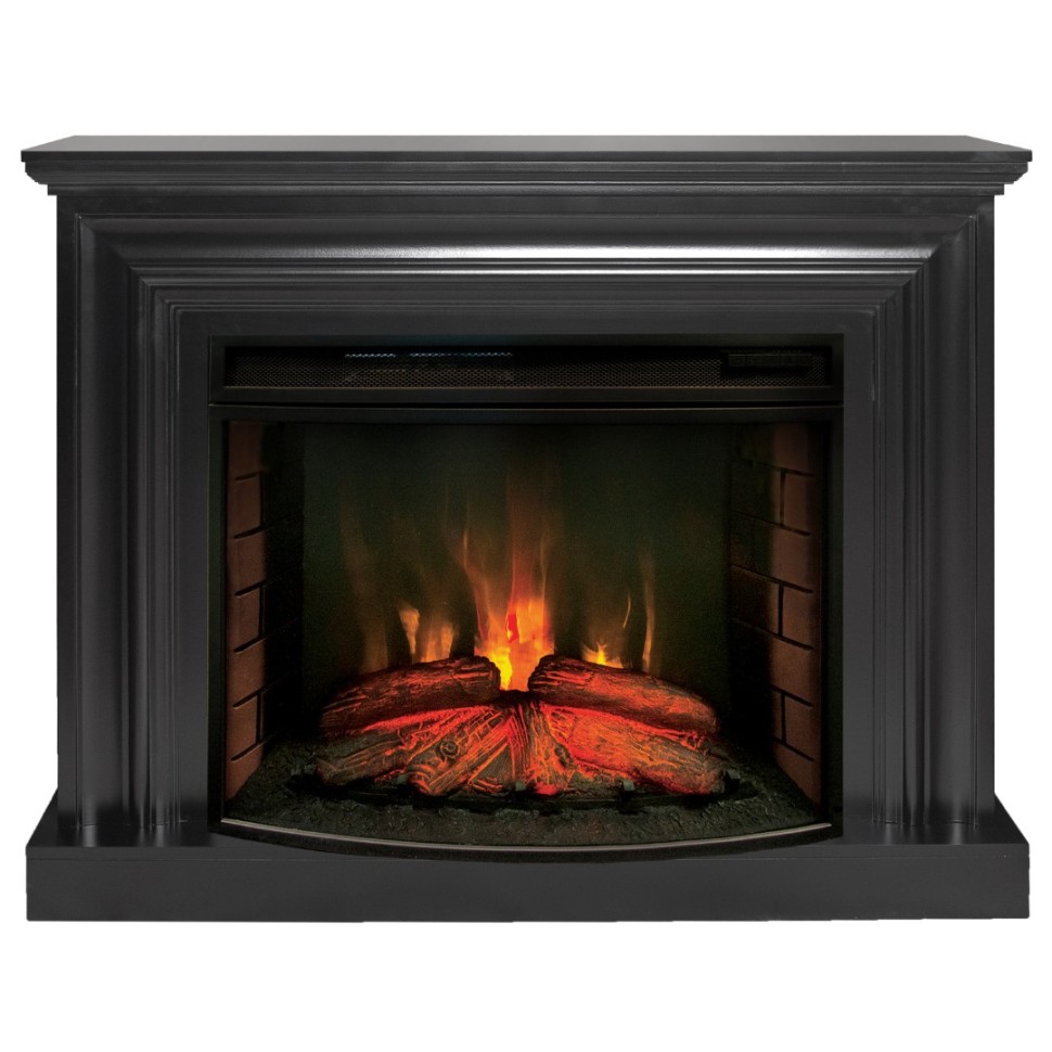 Камин электрический RealFlame WESTON 33 BL c FireSpace 33 S IR