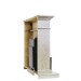 Каминокомплект Dimplex Derby - Old silver с очагом Brookline Black