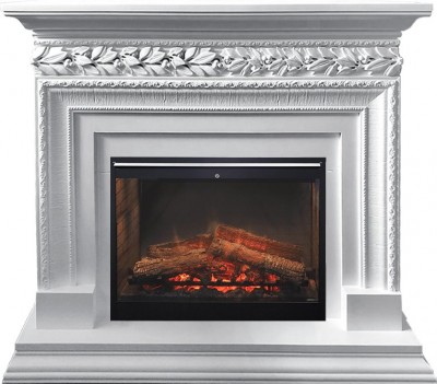 Каминокомплект Dimplex Valletta - Белый с очагом Symphony 30'' DF3020-INT