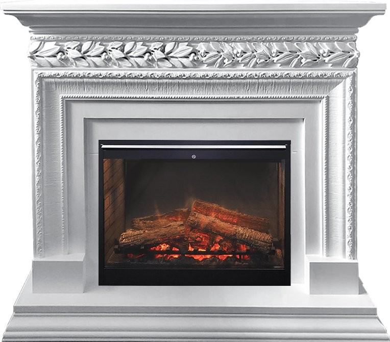 Каминокомплект Dimplex Valletta - Белый с очагом Symphony 30'' DF3020-INT