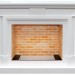 Каминокомплект Dimplex Coventry - Белый / Кирпич  с очагом Cassette 400 LNH-INT (с дровами)