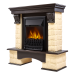 Портал Firelight Forte Classic камень бежевый, венге