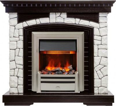 Каминокомплект Dimplex Glasgow - Венге / Белый с очагом Chesford