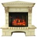 Портал угловой Royal Flame Pierre Luxe Dioramic 25 FX шампань/слоновая кость с патиной