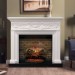 Каминокомплект Dimplex Palace - Белый с серебром с очагом Symphony 30'' DF3020-INT