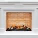 Каминокомплект Dimplex Coventry - Белый / Кирпич  с очагом Cassette 600 LNH-INT (с дровами)
