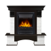 Портал Firelight Forte Classic камень белый, венге