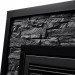 Каминокомплект Electrolux Loft 30 черный сланец/черная эмаль с панорамным очагом 3320RLS