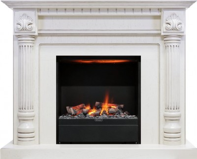 Каминокомплект Dimplex Edinburg - Слоновая кость с очагом Albany