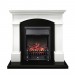 Каминокомплект Royal Flame Langford - Белый с черным с очагом Fobos FX Black