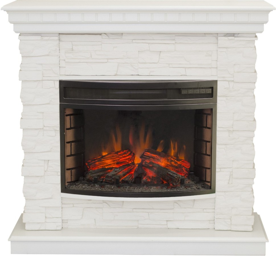 Камин электрический RealFlame Elford 25 WT с FireField 25 SIR
