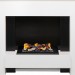 Каминокомплект Dimplex Tokyo - Белый с очагом Cassette 400 LNH-INT (с дровами)