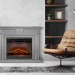 Каминокомплект Royal Flame Coventry - Серый (Ширина 1400 мм) с очагом Vision 42 LED
