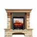 Каминокомплект Royal Flame Pierre Luxe - Дуб / Сланец с очагом Fobos FX M Black