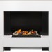 Каминокомплект Dimplex Tokyo - Белый с очагом Cassette 600 LNH-INT (с дровами)