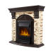 Портал Firelight Torre Classic камень сланец натуральный, венге