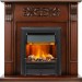 Каминокомплект Dimplex Venice - Махагон коричневый антик с очагом Brookline Black