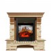 Каминокомплект Royal Flame Pierre Luxe - Дуб / Сланец с очагом Majestic FX M Black