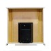 Каминокомплект Dimplex Venice - Фактурный белый с очагом Danville Black FB2