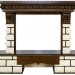 Каминокомплект Royal Flame Pierre Luxe LORD - Темный дуб / Белый с очагом Jupiter FX New