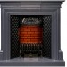 Каминокомплект Dimplex Chelsea - Серый графит с очагом Cassette 400 LNH-INT (с дровами)