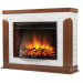 Портал Firelight Prestigio 30 кирпич белый, шпон дуб