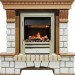 Каминокомплект Dimplex Pierre Luxe - Дуб / Белый с очагом Cavendish