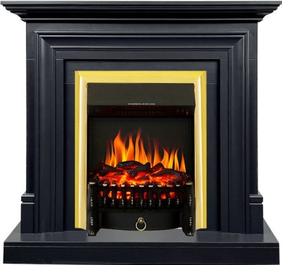 Каминокомплект Royal Flame Bradford - Серый графит с очагом Fobos FX Brass