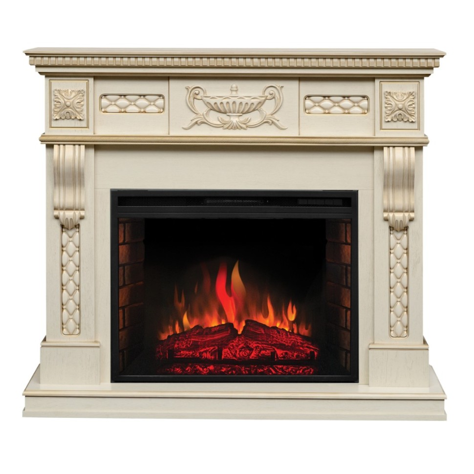 Камин электрический RealFlame Corsica Lux WT c Epsilon 26 S IR