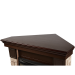 Портал Firelight Forte Wood 30 U камень коричневый, шпон темный дуб