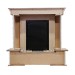 Каминокомплект Dimplex Pierre Luxe - Темный дуб / Белый с очагом Cavendish
