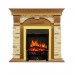 Каминокомплект Royal Flame Dublin -  Дуб / Сланец с очагом Fobos FX Brass