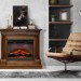 Каминокомплект Dimplex Chelsea - Grey (Ширина 1080 см) с очагом Cassette 400 LNH-INT (с дровами)