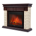 Портал Firelight Bricks 30 U кирпич бежевый / тёмный дуб