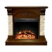 Каминокомплект Royal Flame Prague - Сланец бежевый / Темный дуб с очагом Jupiter FX New