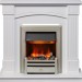 Каминокомплект Dimplex Boston - Белый (Высота 925см) с очагом Chesford