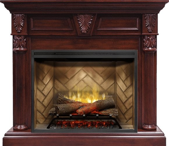Каминокомплект Royal Flame Sheffield - Темная вишня с очагом Revillusion RBF30