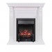 Каминокомплект Royal Flame Orlean - Белый с очагом Fobos FX Black