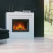Электрокамин Electrolux Cubo 25 белый с панорамным очагом EFP/P-2720RLS