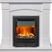 Каминокомплект Dimplex Boston - Белый (Высота 925см) с очагом Brookline Black