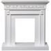 Каминокомплект Dimplex Valletta - Белый (Ширина 1040 мм) с очагом Brookline Black