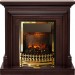 Каминокомплект Dimplex Bradford - Темный дуб с очагом Atherton