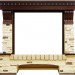 Каминокомплект Dimplex Pierre Luxe угловой - Темный дуб / Сланец с очагом Symphony 26'' DF2608-INT