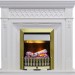 Каминокомплект Dimplex Alexandria - Белый дуб с очагом Danville Antique Brass FB2